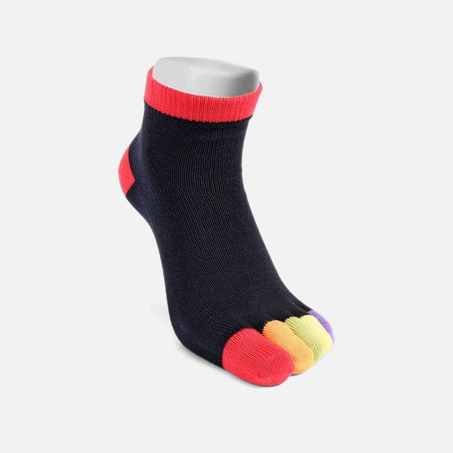 BÄR Schuhe Toe Socks Rainbow Socks And Stockings